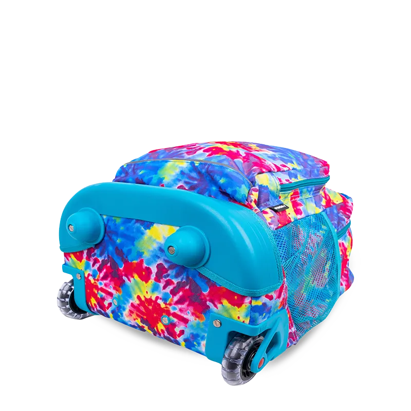 Sunny Rolling Backpack (17 Inch) in Tie Dye