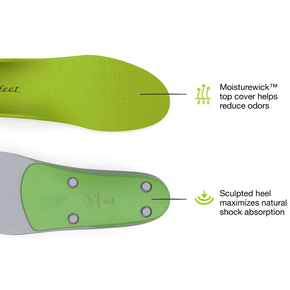 Superfeet Green - All-Purpose Support High Arch - Trim to Fit Insoles