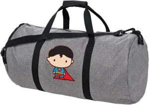 Superman Cute Chibi Character Lightweight Duffel Bag for Sports and Gym Packable for Travel