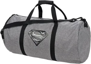 Superman Steel Logo Lightweight Duffel Bag for Sports and Gym Packable for Travel