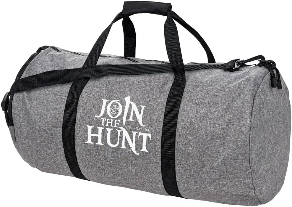 Supernatural Join The Hunt Lightweight Duffel Bag for Sports and Gym Packable for Travel
