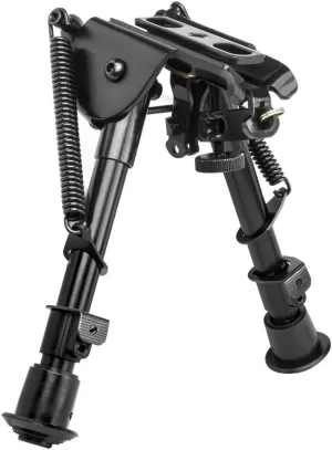 Tactical Compact Bench Rest Height Bipod with Adjustable Legs and Integral Sling Swivel Stud Mount   Mounting Adapters Fits HOWA 1500 Weatherby Vanguard Mark V Kel-Tec SU22 SU16 Rifles