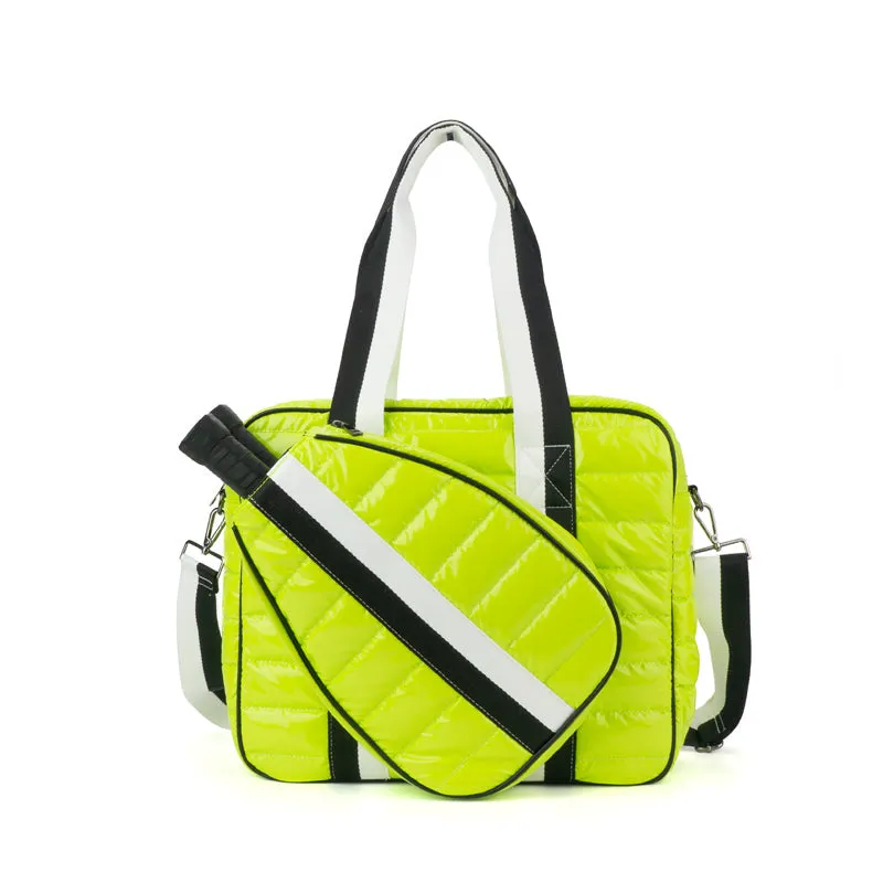 The Bennett | Pickleball Puffer Duffel Sport Bag | 5 Colors