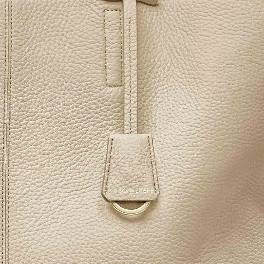 The Zipped Soft Tote - Saharan Nude