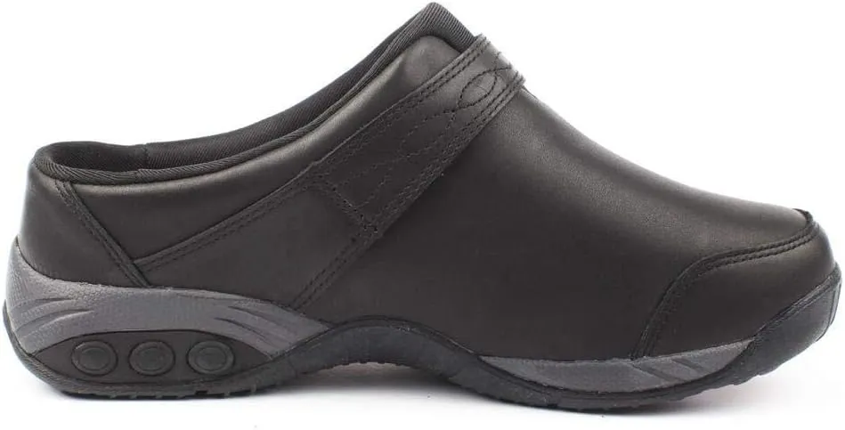 Therafit Austin Women's Leather Clog Slip On for Plantar Fasciitis/Foot Pain