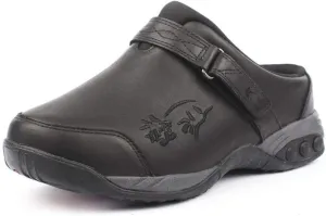 Therafit Austin Women's Leather Clog Slip On for Plantar Fasciitis/Foot Pain