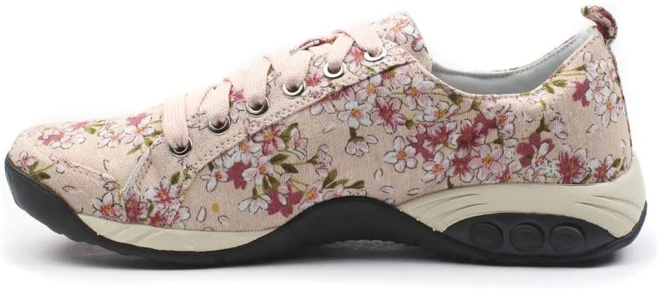 Therafit Sienna Women's Side Zip Sport Casual Shoe - for Plantar Fasciitis/Foot Pain