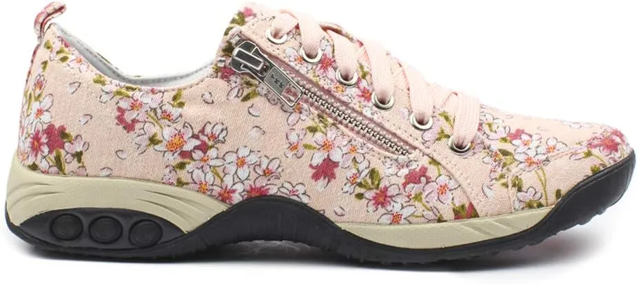 Therafit Sienna Women's Side Zip Sport Casual Shoe - for Plantar Fasciitis/Foot Pain