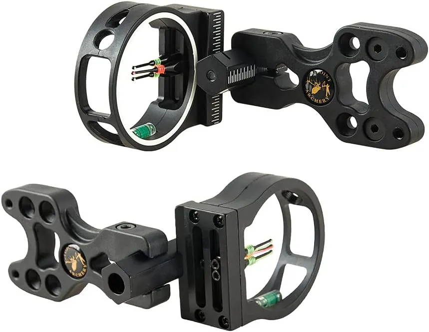 TOPOINT Archery TP1330 Compound Bow Sight LH and RH Both Available Including 3-pin Bow Sight Arrows Rest Stabilizer Braided Bow Sling Bow Shooting Accessory