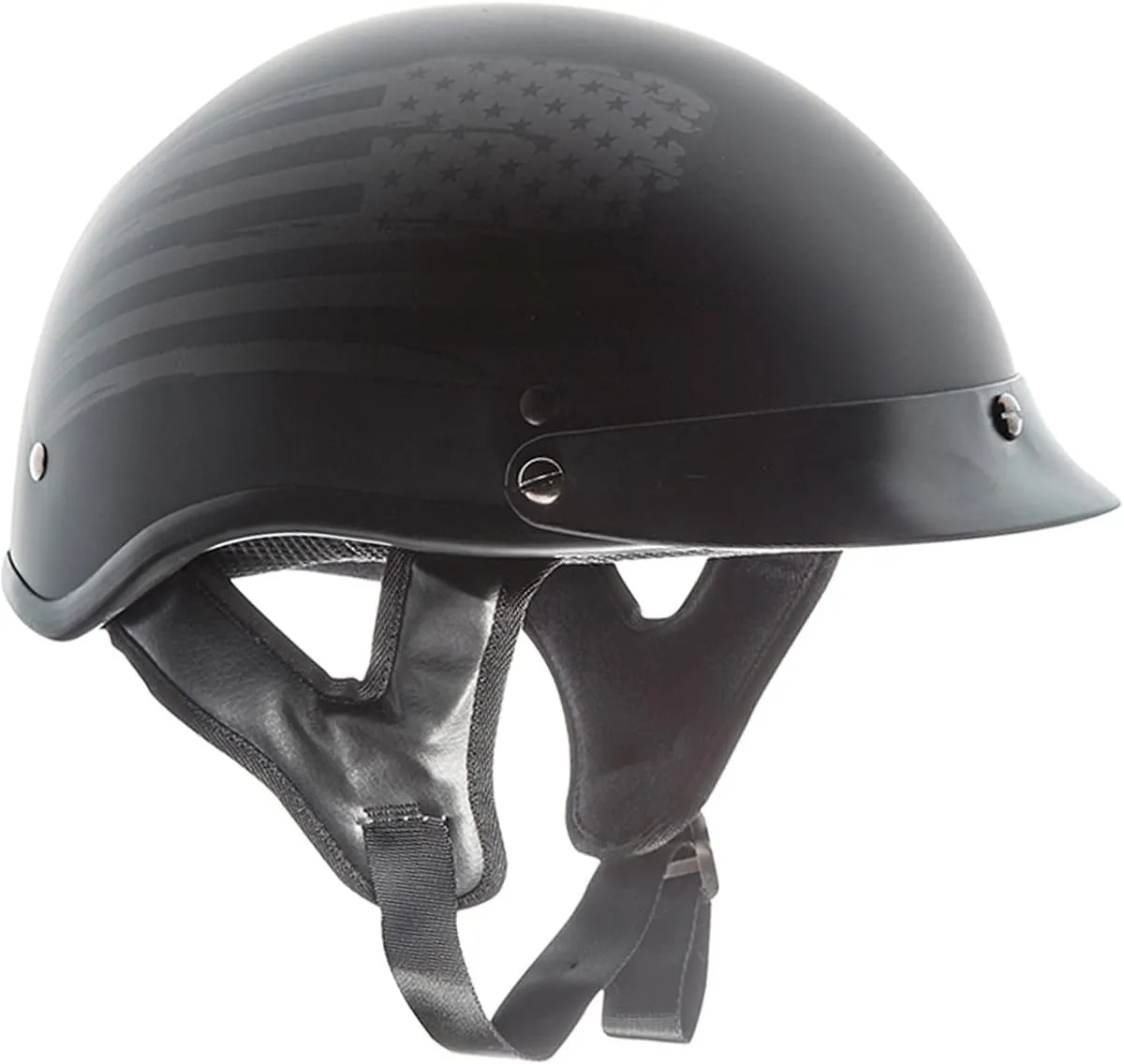 TORC T53 Half Face Motorcycle Helmet DOT Approved