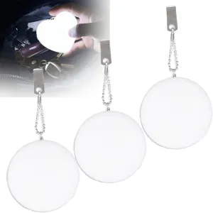 Touch Activated Purse Light Handbag Light, Purse Glow Heart Light, Heart Shaped Purse Accessories Light for Women, Small Portable Glow Purse Light, Pc Touch Heart-Shaped Handbag Light(Circle*3)
