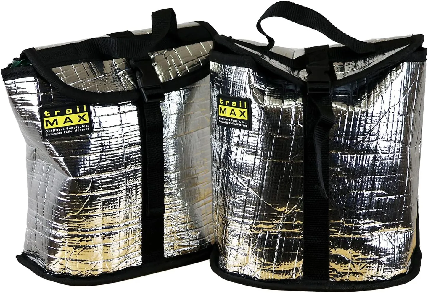 TrailMax Grab-and-Go Horse Saddle Bag Inserts, Removable Saddlebag Liners, Pair