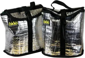 TrailMax Grab-and-Go Horse Saddle Bag Inserts, Removable Saddlebag Liners, Pair