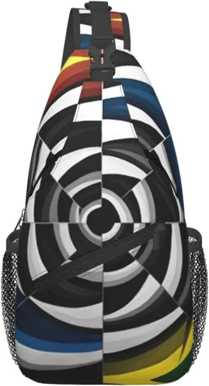 Transfiguration illustration Cross Chest Bag Diagonally Men Women Crossbody Shoulder Bag Casual Fashion Travel Bag Sling Backpack