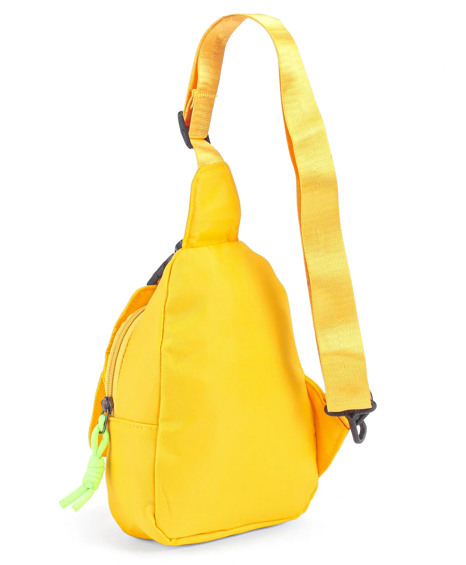 Trend Print Cross Body Bag - Yellow