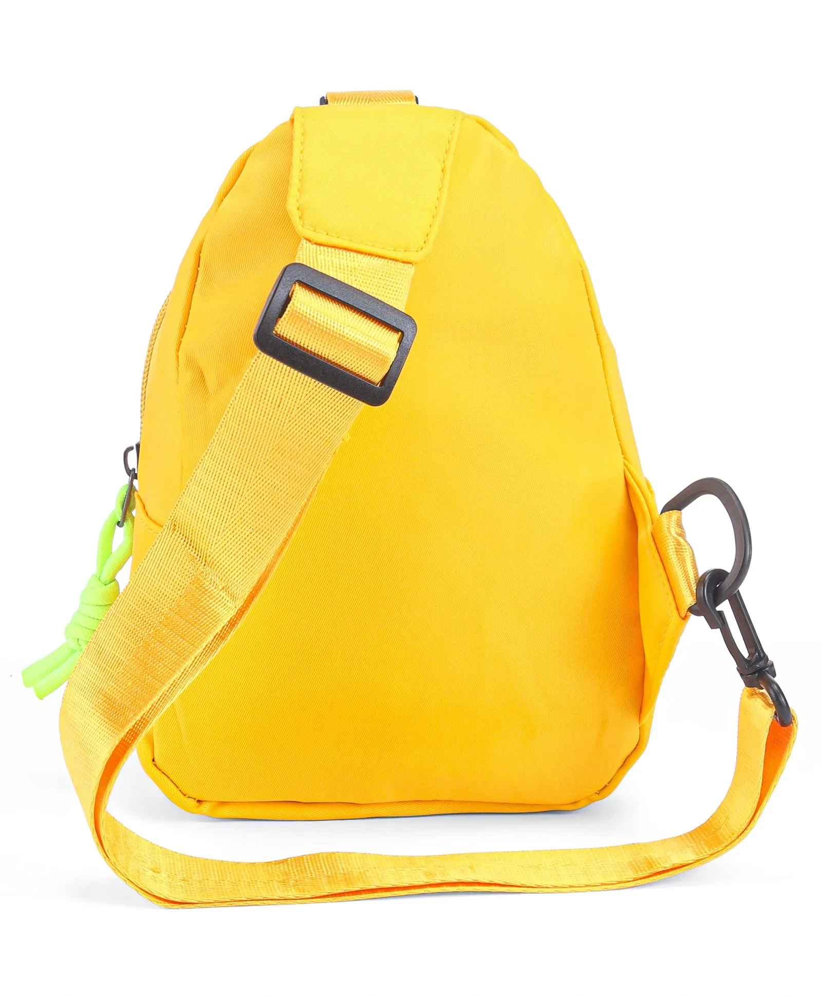 Trend Print Cross Body Bag - Yellow