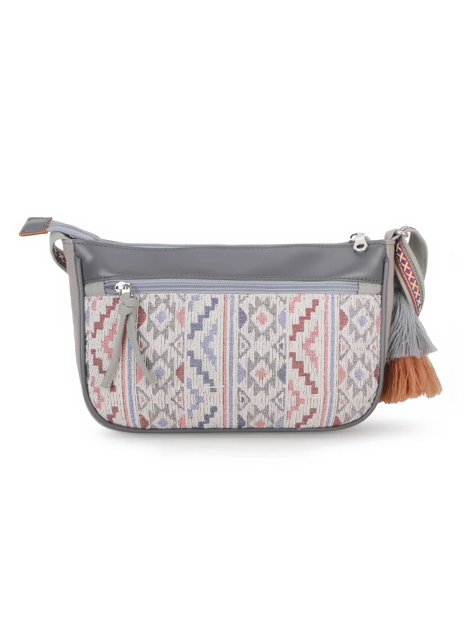 Tribal Cotton Canvas Jaquard Ikat Jacquard Sling Bag