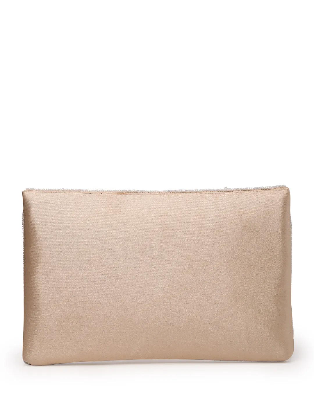 Tribal Scale & Paisely Embellished Satin Sling Bag