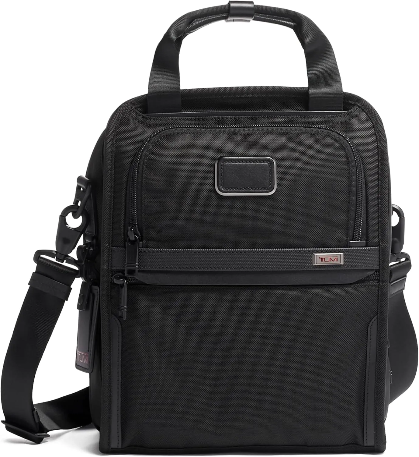 TUMI - Alpha Medium Travel Tote - Carry By Hand, On Shoulder, or Crossbody - Media Pockets - Removable Shoulder Strap - Black