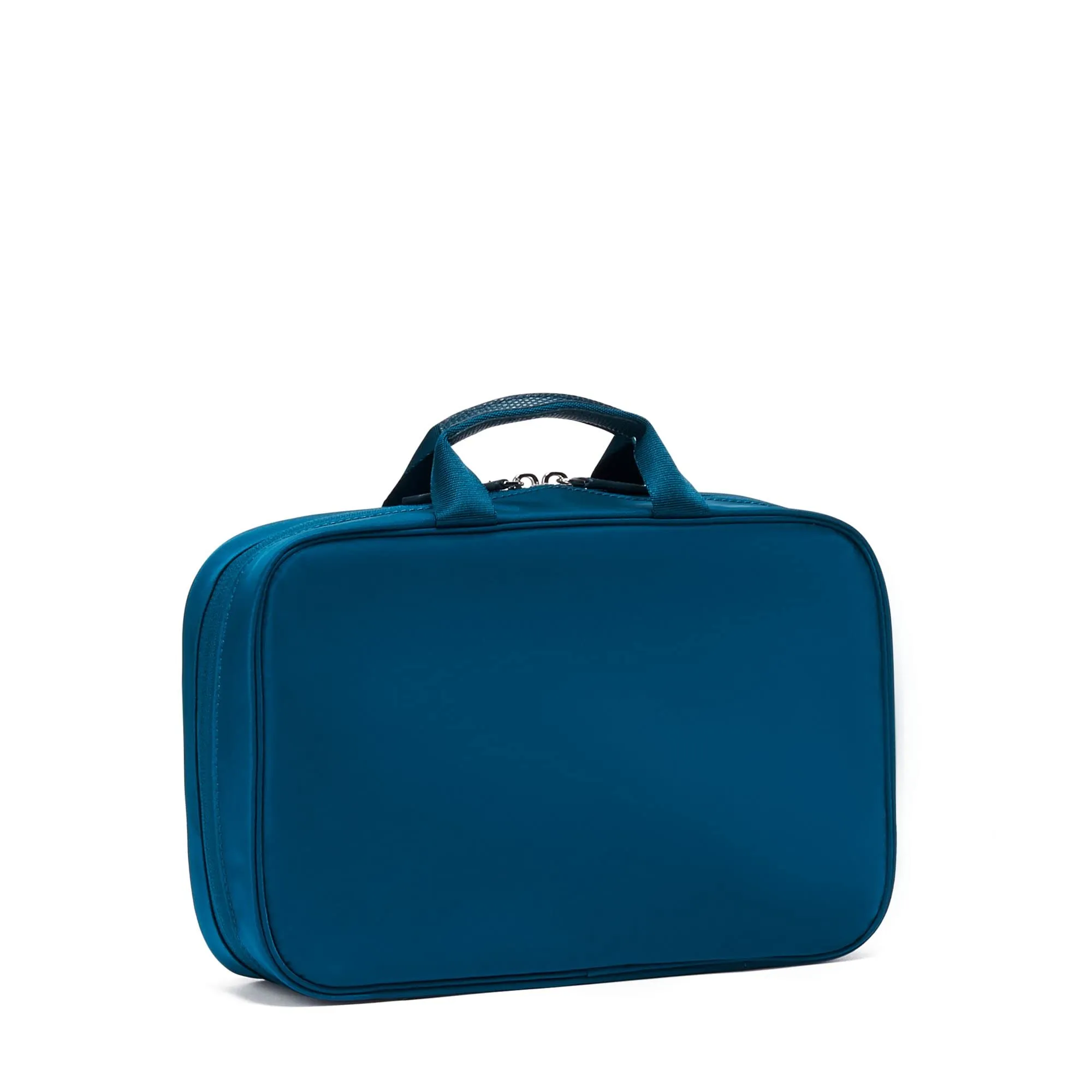 TUMI Women's Madina Cosmetic Bag, Dark Turquoise, Blue, One Size