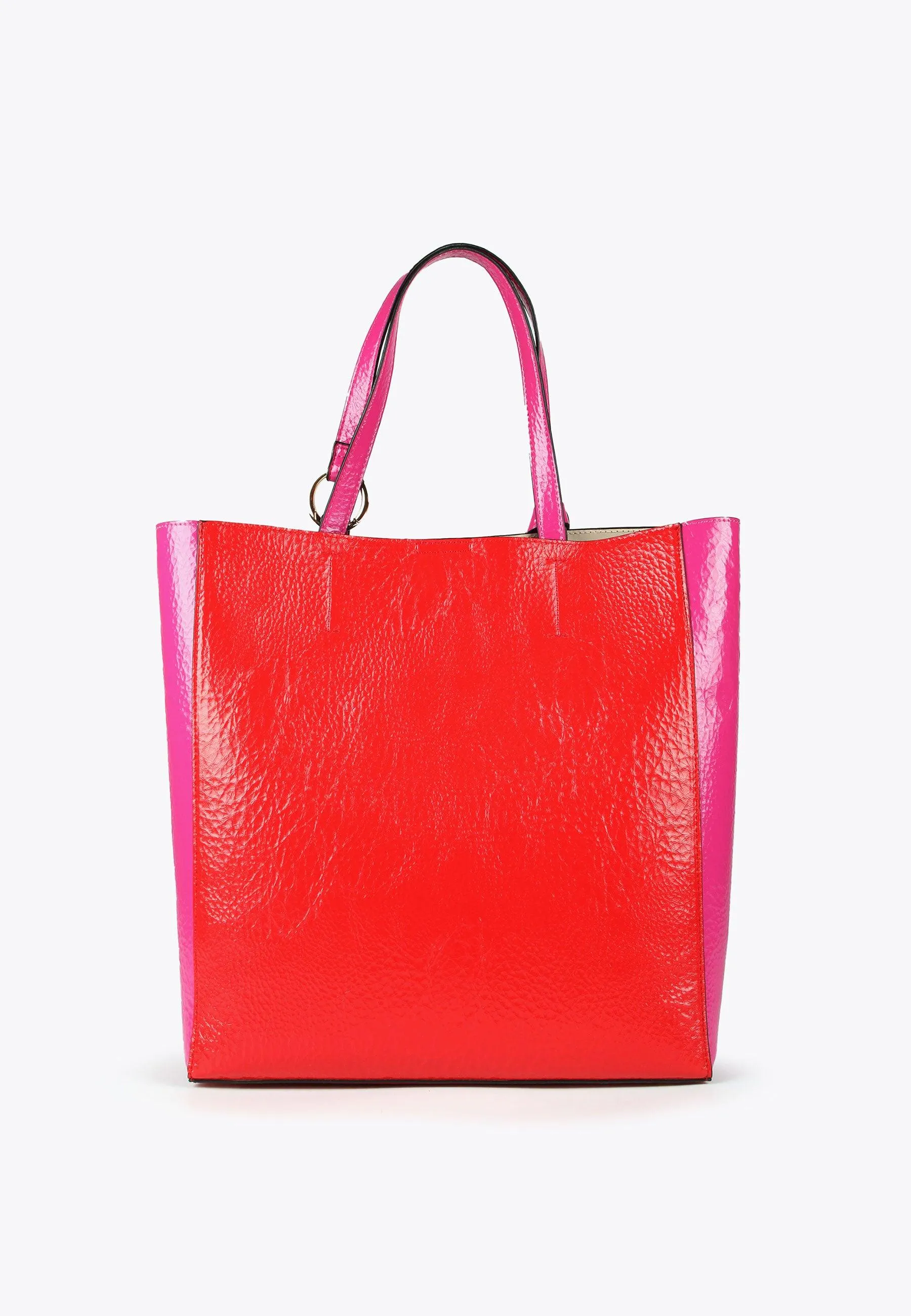 Two-tone tote bag