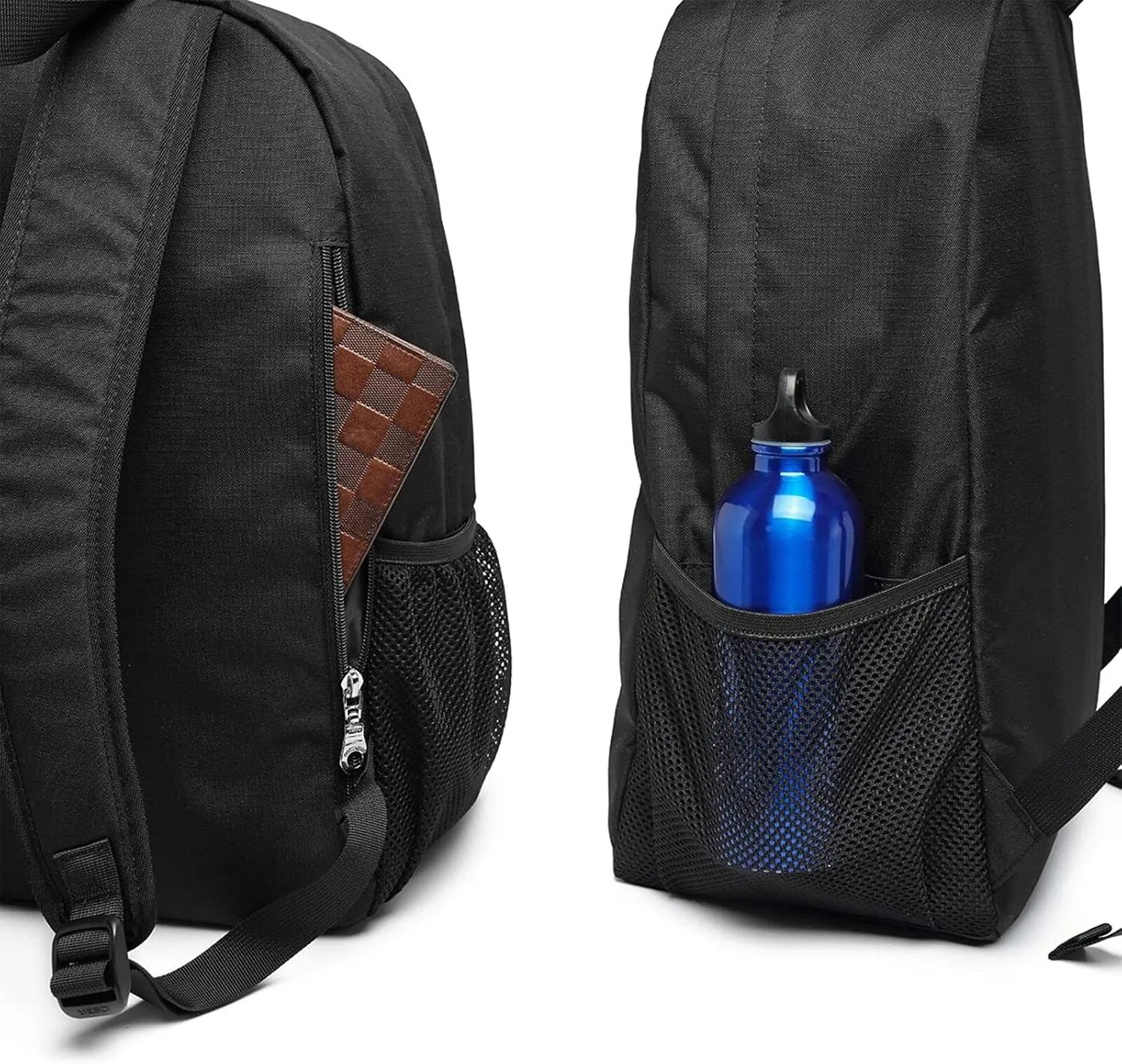 Ukraine Flag Casual Backpacks Sports Backpack Large Capacity Travel Rucksack Laptop Daypack with Multi-Pockets Adjustable Strap Work Bag for Hiking