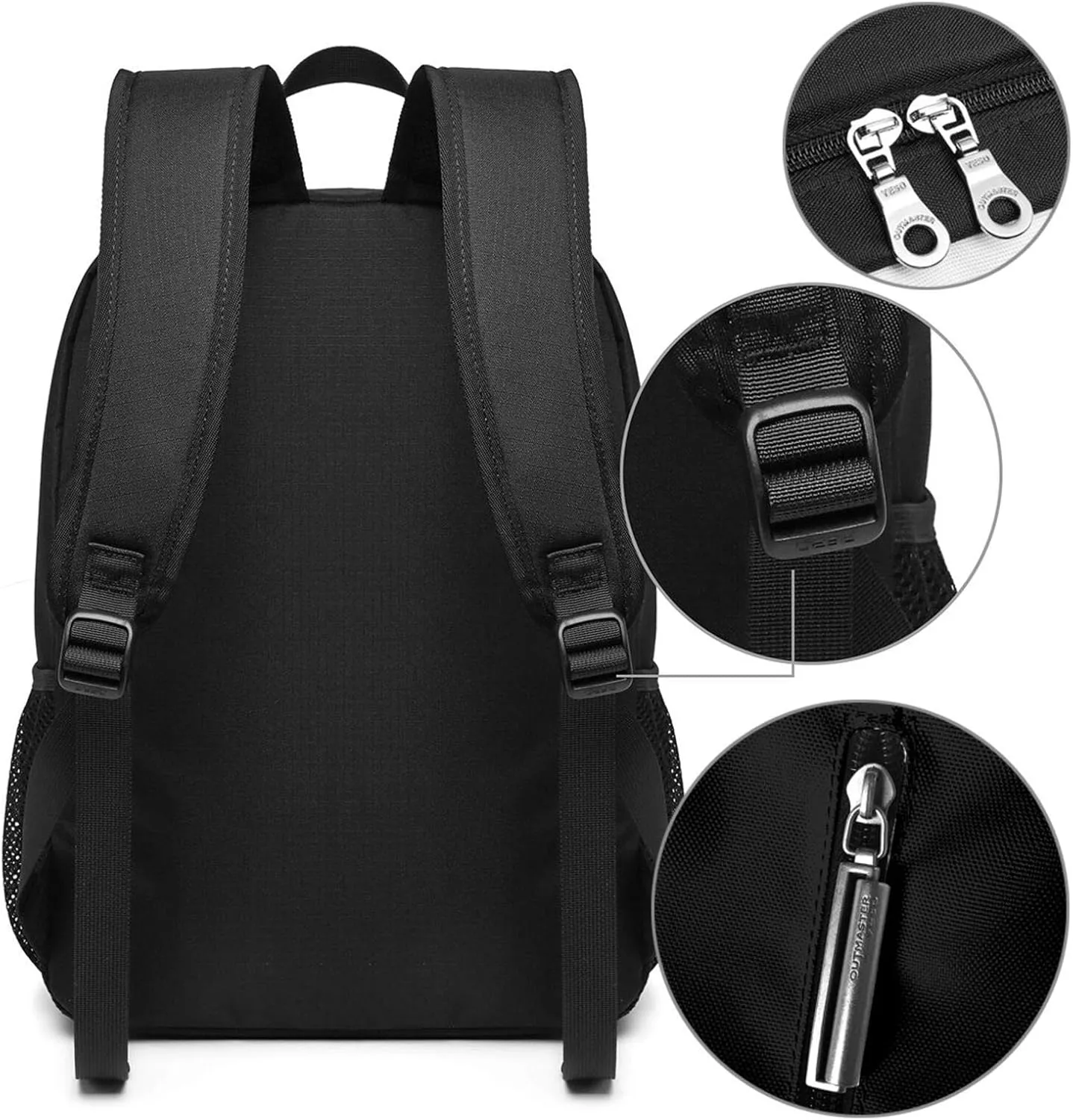 Ukraine Flag Casual Backpacks Sports Backpack Large Capacity Travel Rucksack Laptop Daypack with Multi-Pockets Adjustable Strap Work Bag for Hiking