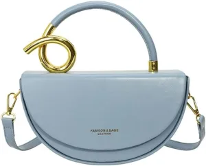 Unique Trendy Solid Color Cross Body Bag Small Exquisite Shoulder Bags Commuter Travel Handbag for Women 2025