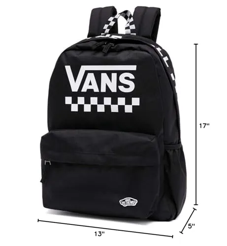 Vans Women's Casual, Black-White Checkerboard, One Size