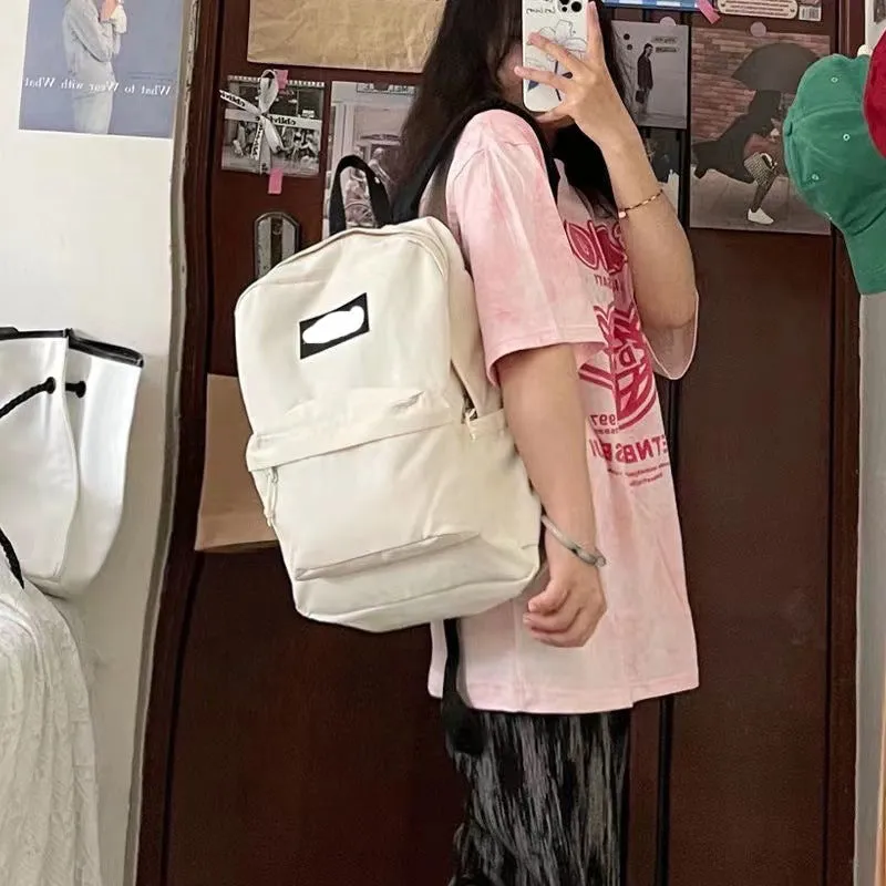 Versatile Support Fixed Solid Color Computer Backpacks