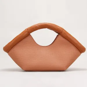 Vicenta Puff Handle Tote Bag - 2 Colors