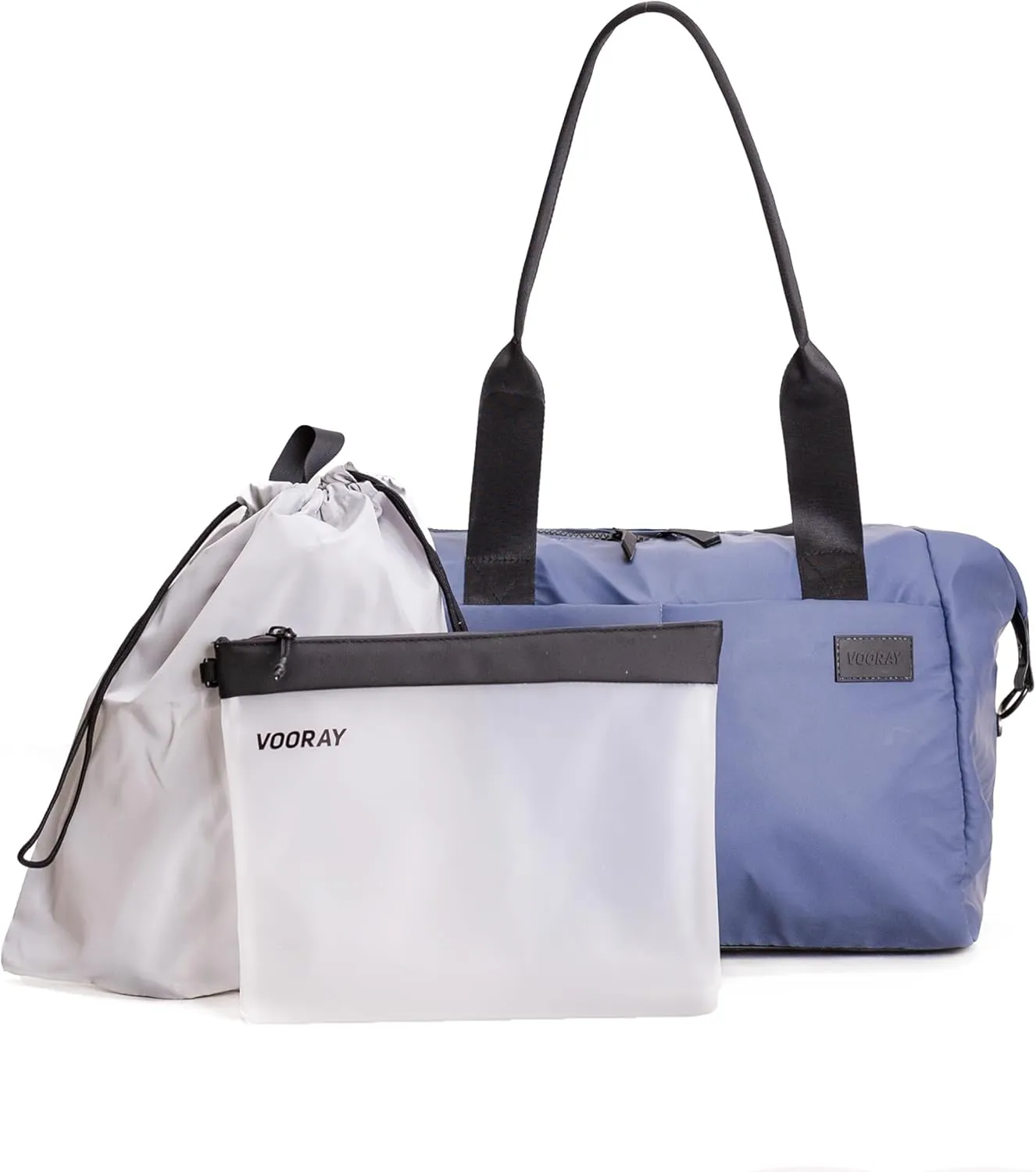 Vooray Alana Duffel Bag – Small Lightweight Travel Bag with Laptop Sleeve, Sports Gym Duffel for Women & Men, Weekender for Overnight, Everyday Use, or Hospital Travel