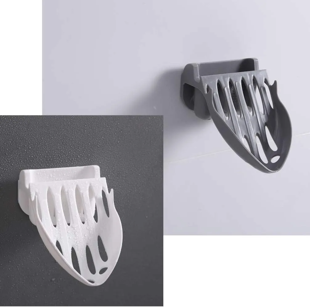 Wall Mounted Multi-Function Non-Slip Drain Soap Holder