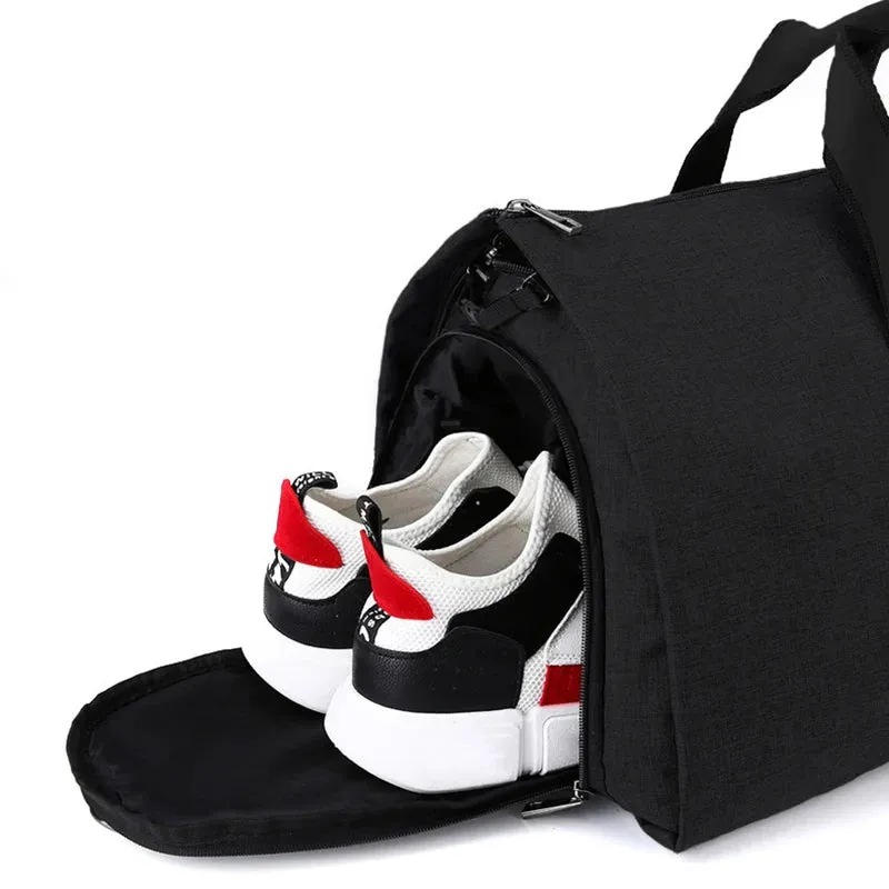 Waterproof Gym Bag Shoe Pouch Carry On Tote