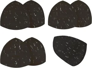 Waterproof Swimsuit Bra Inserts Pads 3 Pairs Removable Bathing Suit Insert Bikini Push up Inserts A/B or C/D,D/E Cup