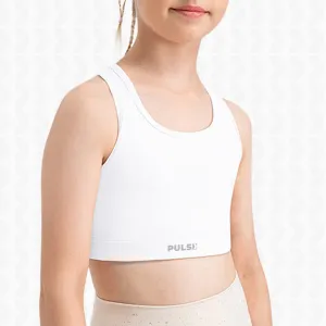 White Kids Bra