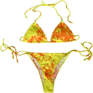 Women Color Changing String Tie Bikini