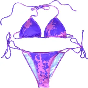 Women Color Changing String Tie Bikini