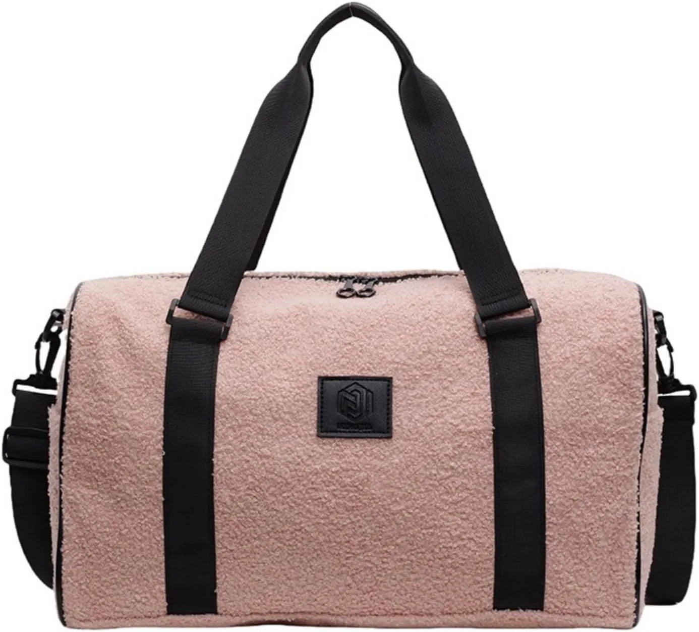 Women's Colorful Lightweight Duffel, Large Capacity Travel Yoga Bag,Lightweight Sports Duffel,Colorful Handbag (Pink)
