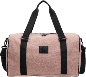 Women's Colorful Lightweight Duffel, Large Capacity Travel Yoga Bag,Lightweight Sports Duffel,Colorful Handbag (Pink)