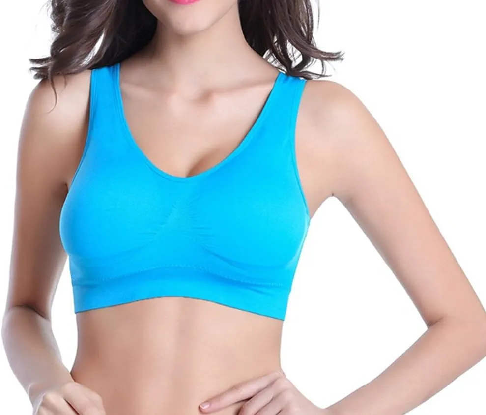 Women's Comfort Workout Sports Bra Low-Impact Activity Sleep Bras
