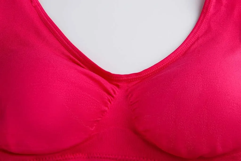 Women's Comfort Workout Sports Bra Low-Impact Activity Sleep Bras