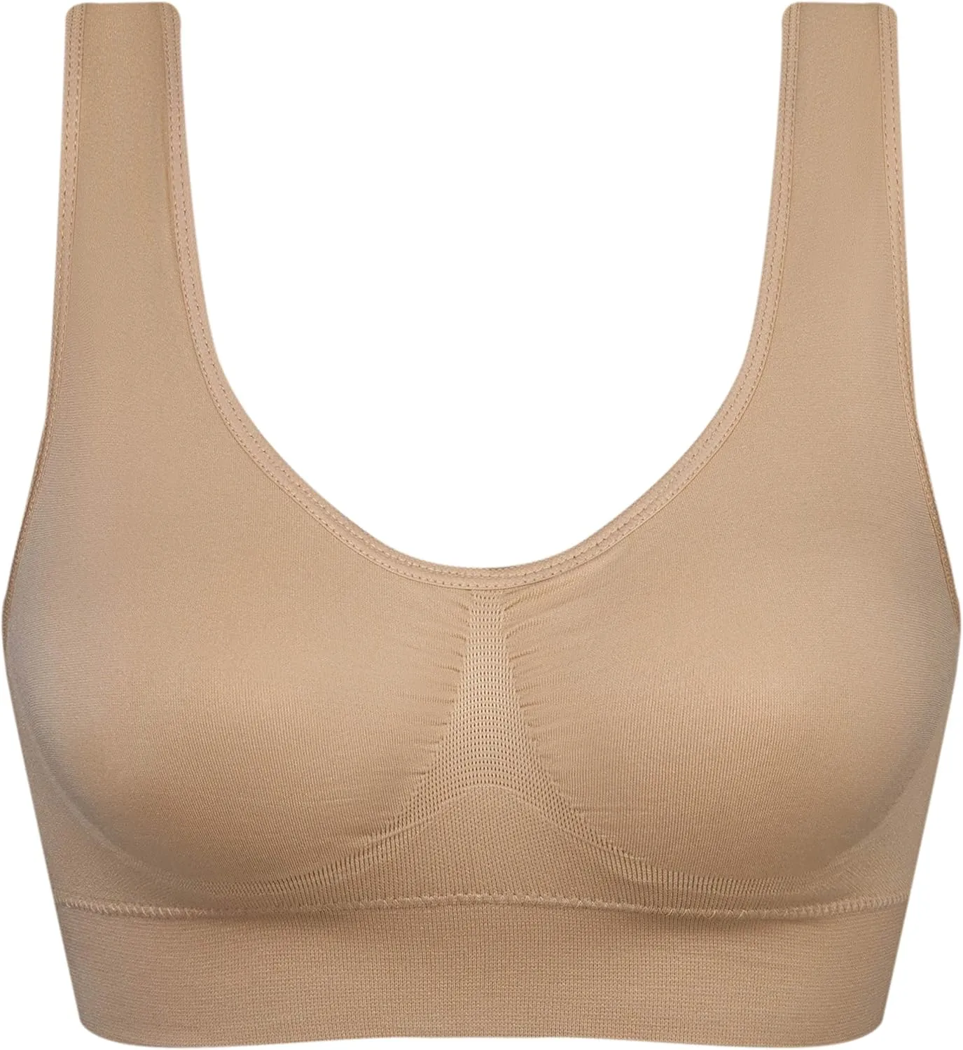 Women's Comfort Workout Sports Bra Low-Impact Activity Sleep Bras