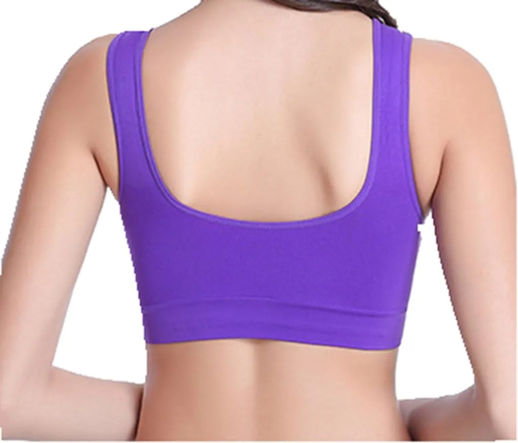 Women's Comfort Workout Sports Bra Low-Impact Activity Sleep Bras