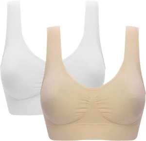 Women's Comfort Workout Sports Bra Low-Impact Activity Sleep Bras