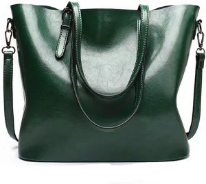 Women's PU Lychee One-shoulder Diagonal Bag Middle-aged and Elderly Mothers Tote