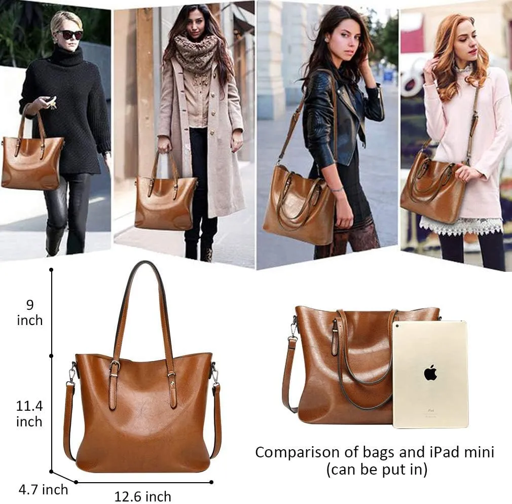 Women's PU Lychee One-shoulder Diagonal Bag Middle-aged and Elderly Mothers Tote