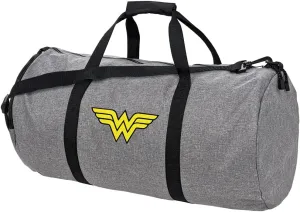 Wonder Woman Classic Logo Lightweight Duffel Bag for Sports and Gym Packable for Travel