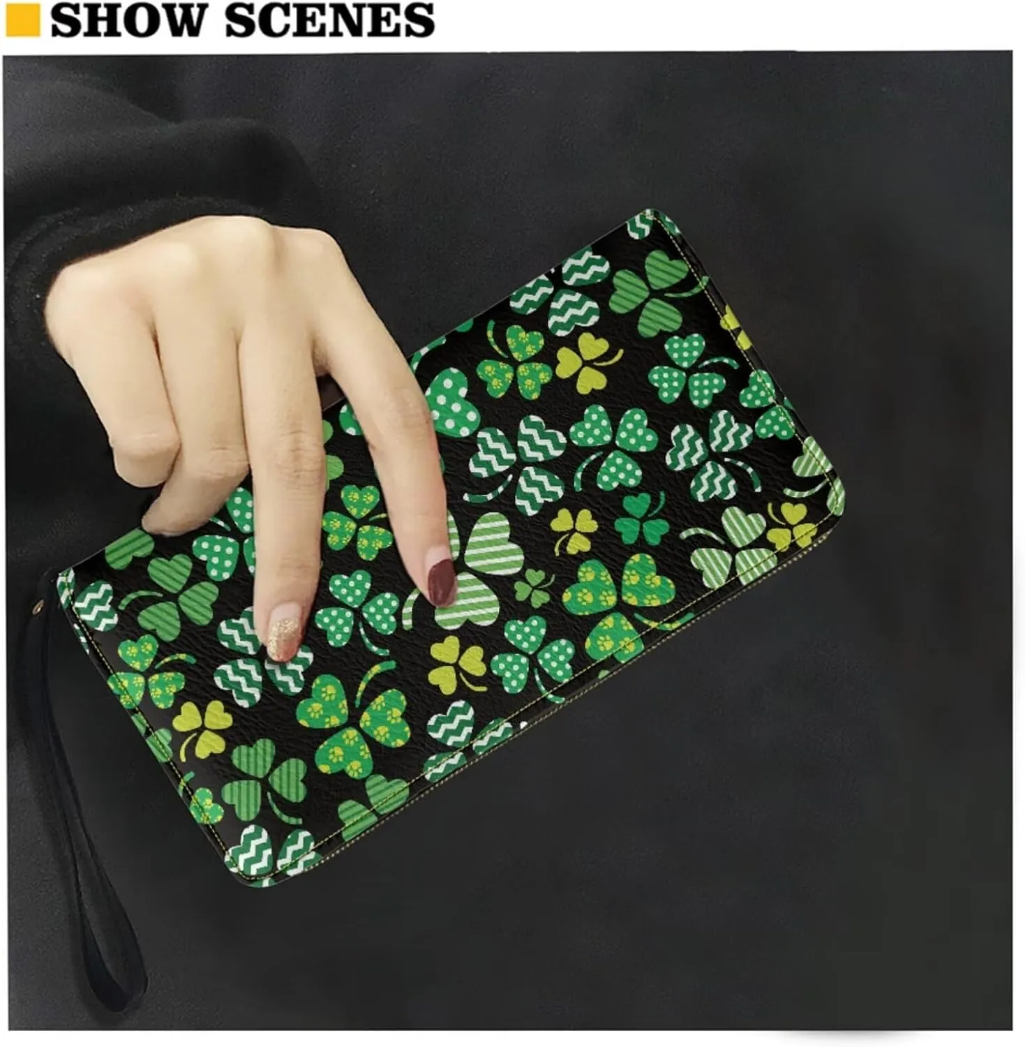 Work Crossbody Bucket Bag Set of 3 Large Shoulder Tote Bag for Women Wallet and Clutch Cosmetic Zipper Handbags