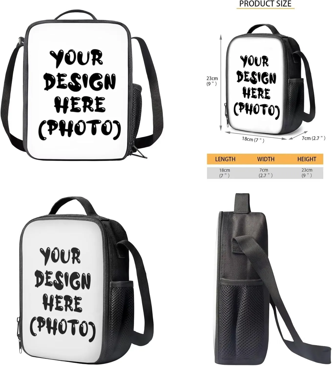 YEXIATODO Customized Kids School Supplies Backpack Set for 6-8 Years Teen Girls Boys School Book Bag with Lunch Box Pencil Case 4 in 1 for Elementary Middle Students Back Packs